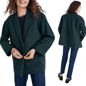 MADEWELL The Brushed Oversized Dorset Wool Blazer NG654